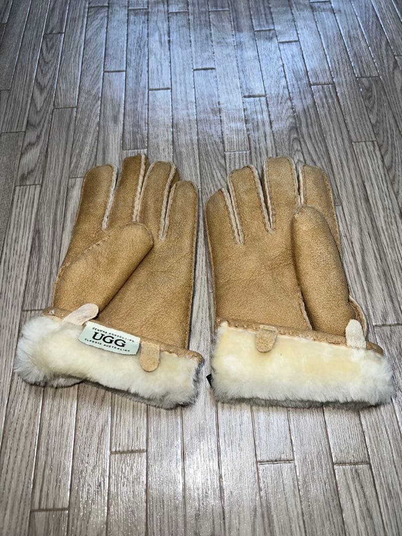 UGG メンズ　ムートン　手袋