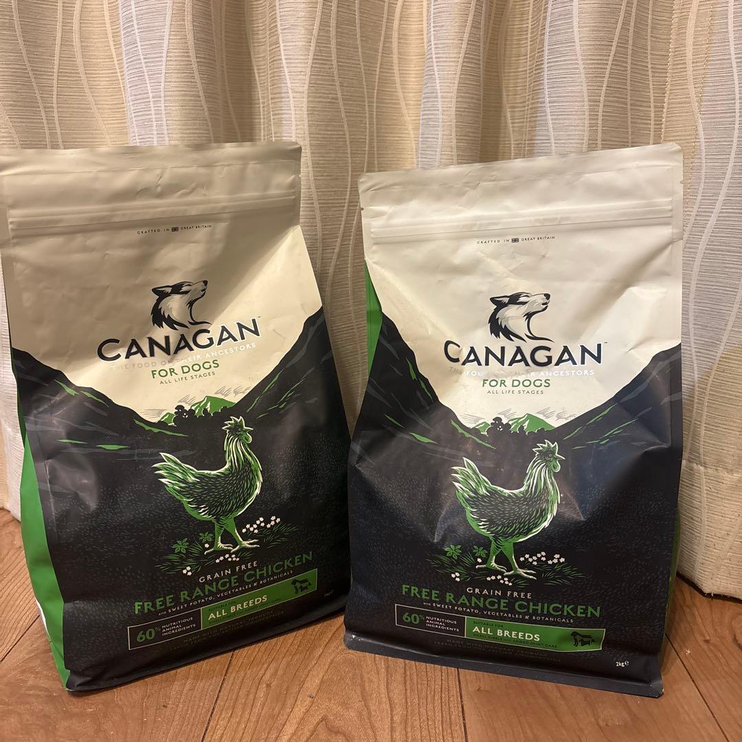 CANAGAN フリーレンジチキン ドッグフード 2袋