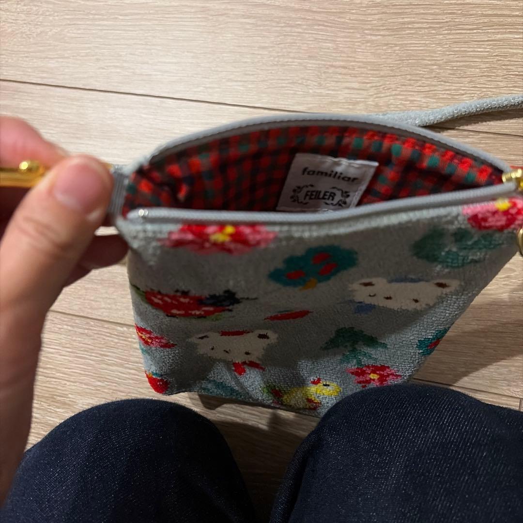 FEILER×familiar第2弾コラボ限定デザイン【ショルダーバッグ】