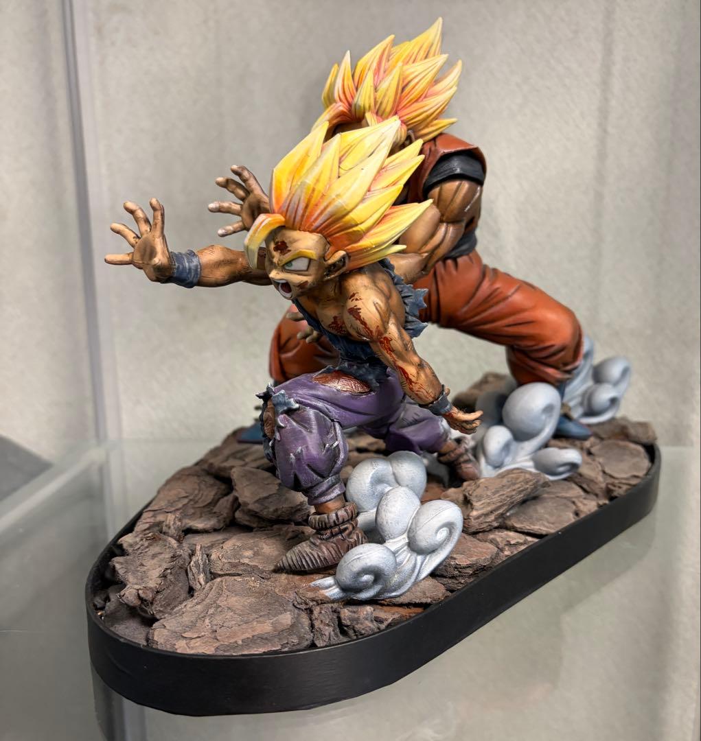 リペイント親子かめはめ波 孫悟空 孫悟飯 セル 一番くじ