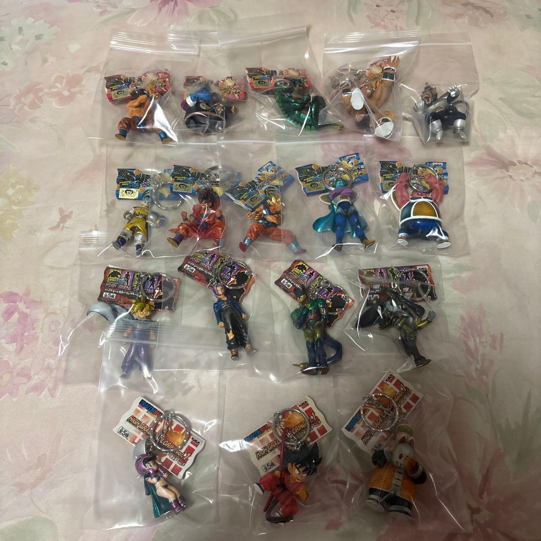 ドラゴンボール　ハイグレードカラーリングキーホルダー