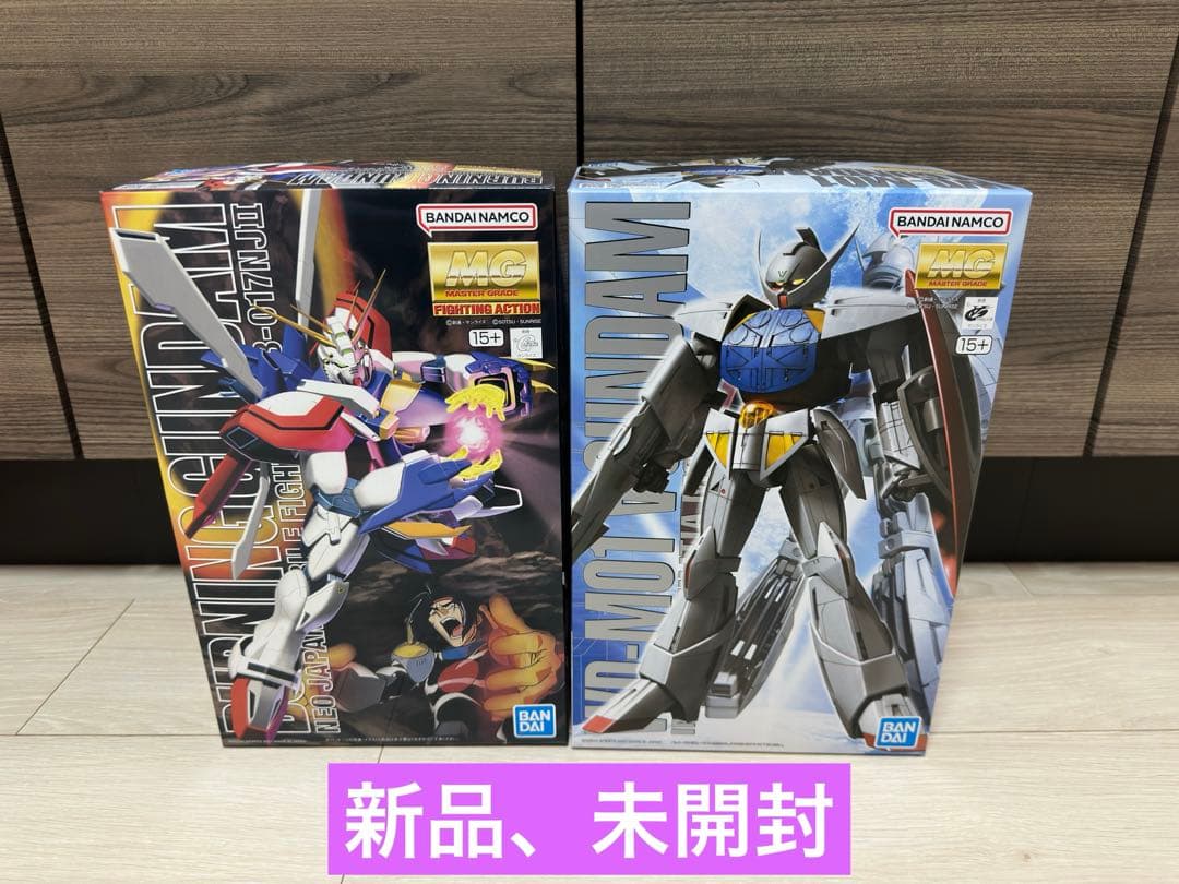 【新品、未開封】MG ターンエーガンダム、ゴッドガンダム