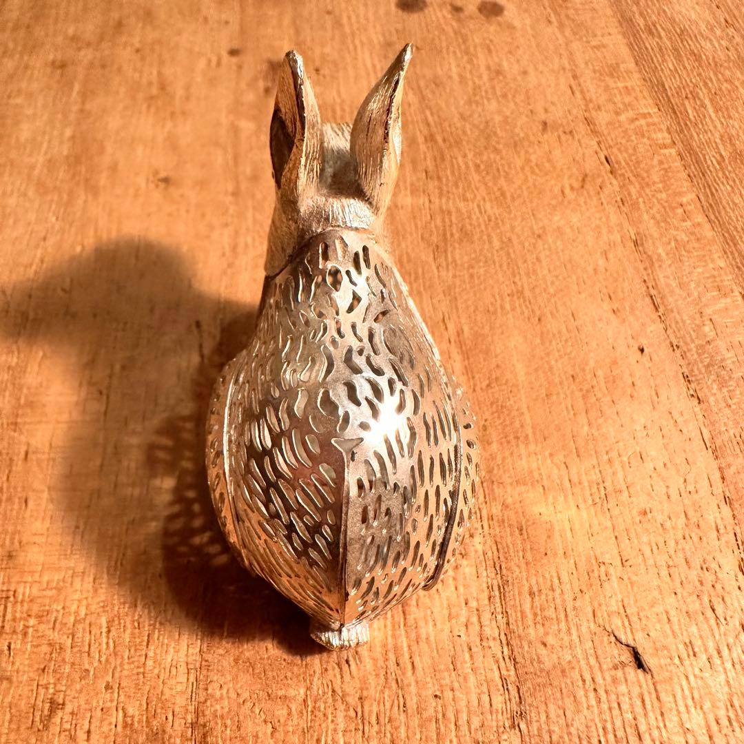 クリストフル　うさぎ　オブジェ