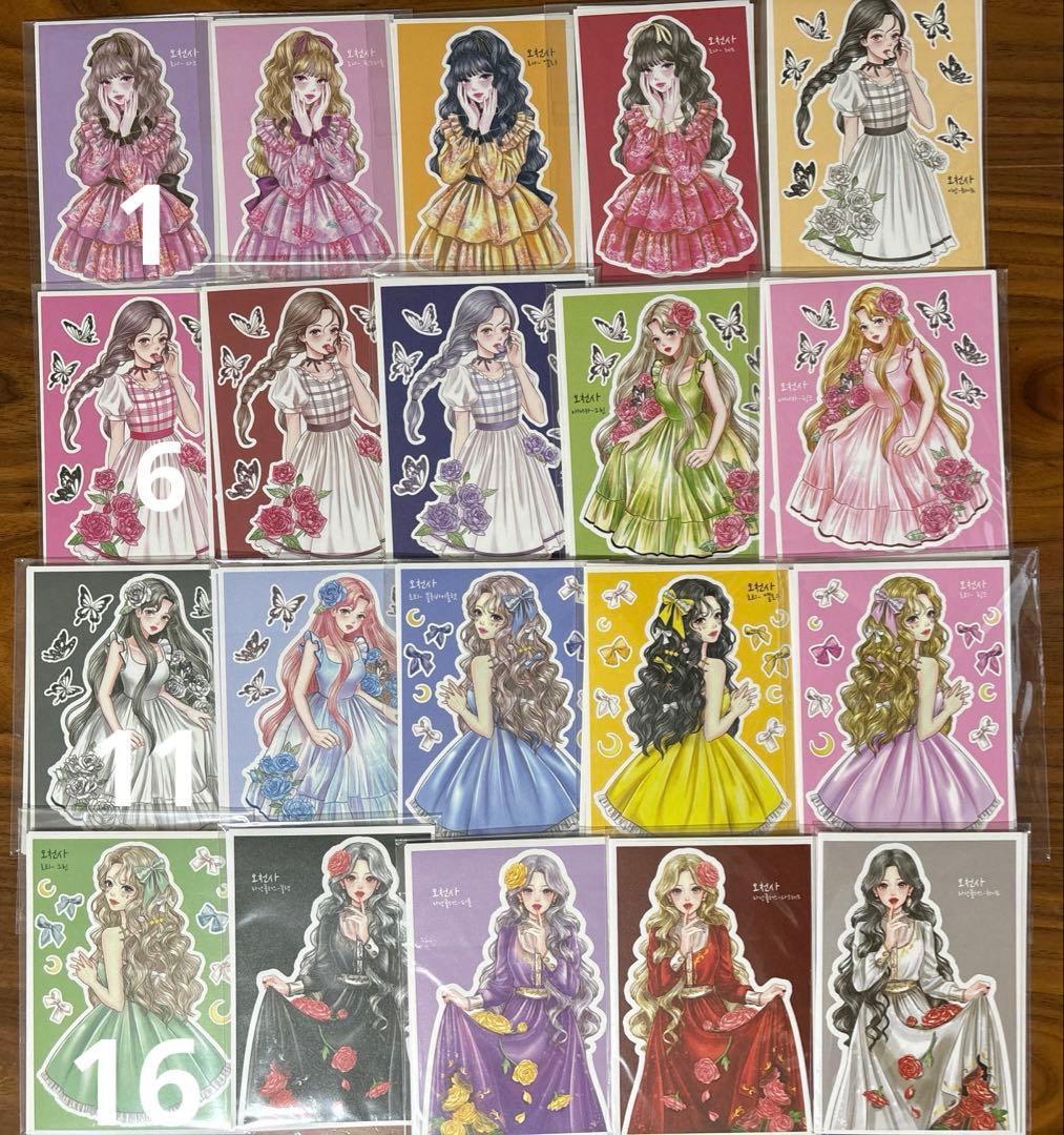 【即購入歓迎】　人物ステッカー　o1004様　旧作