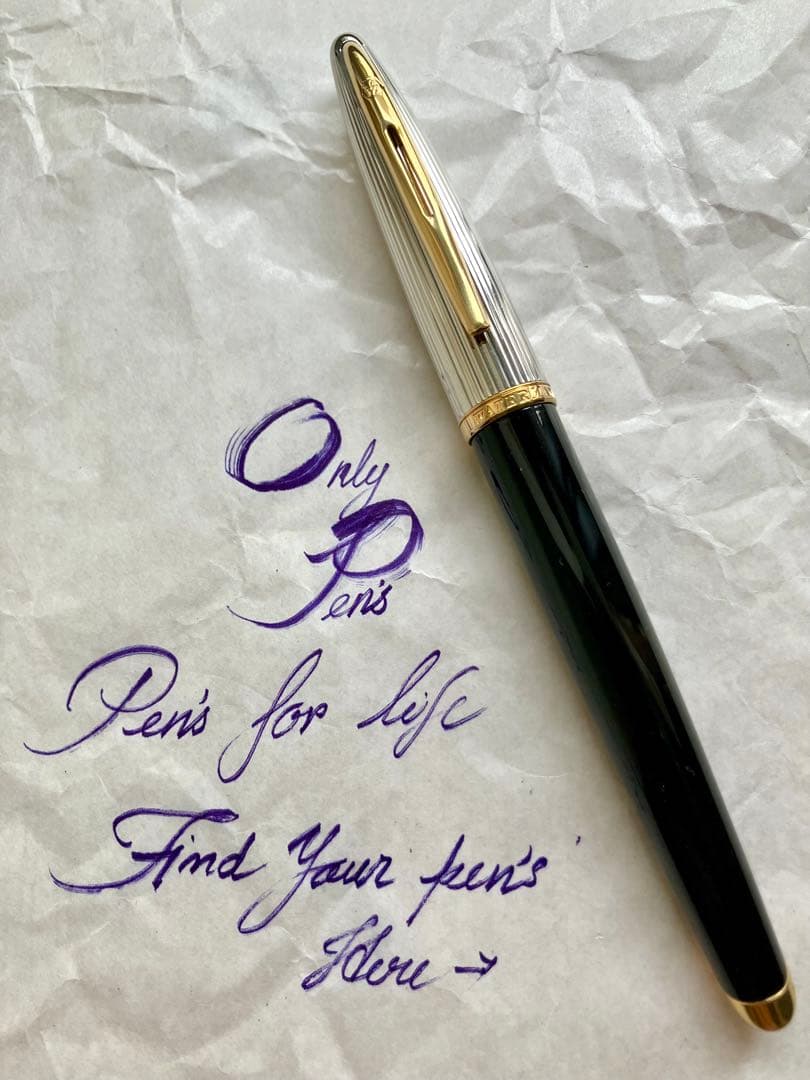 にゃー様　Waterman ウォーターマン　万年筆　カレン　デラックス　18k