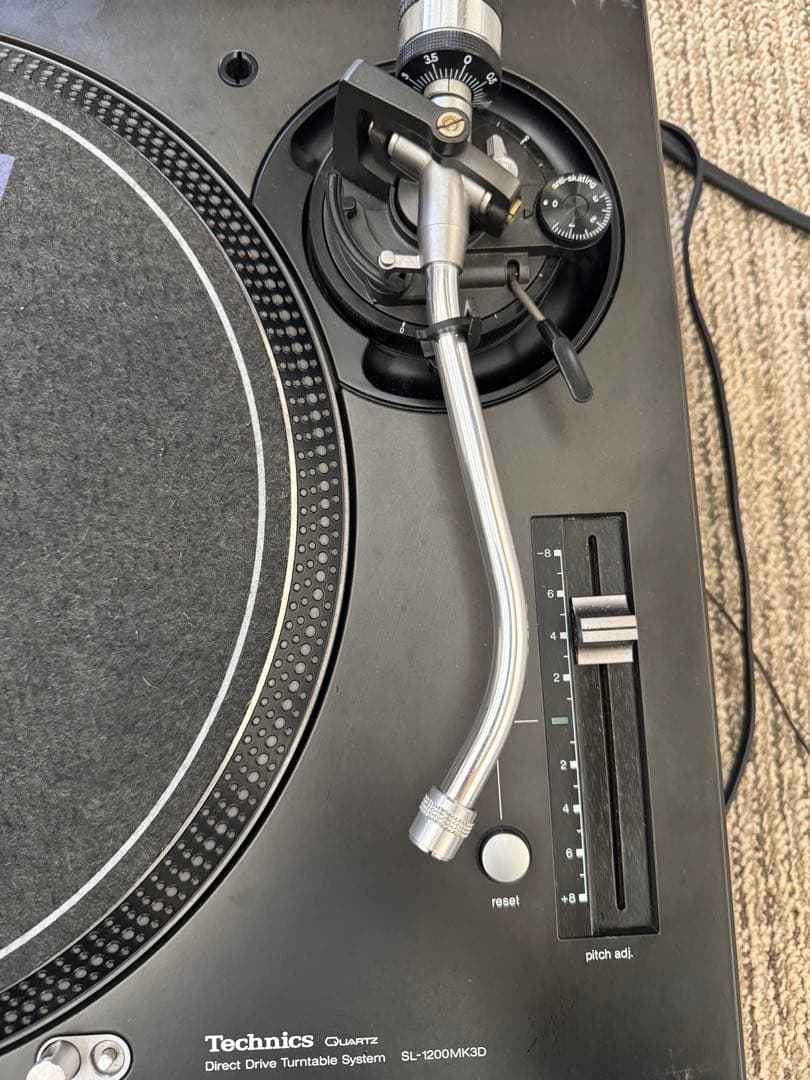 Technics SL-1200MK3D ターンテーブル　片方のみ音