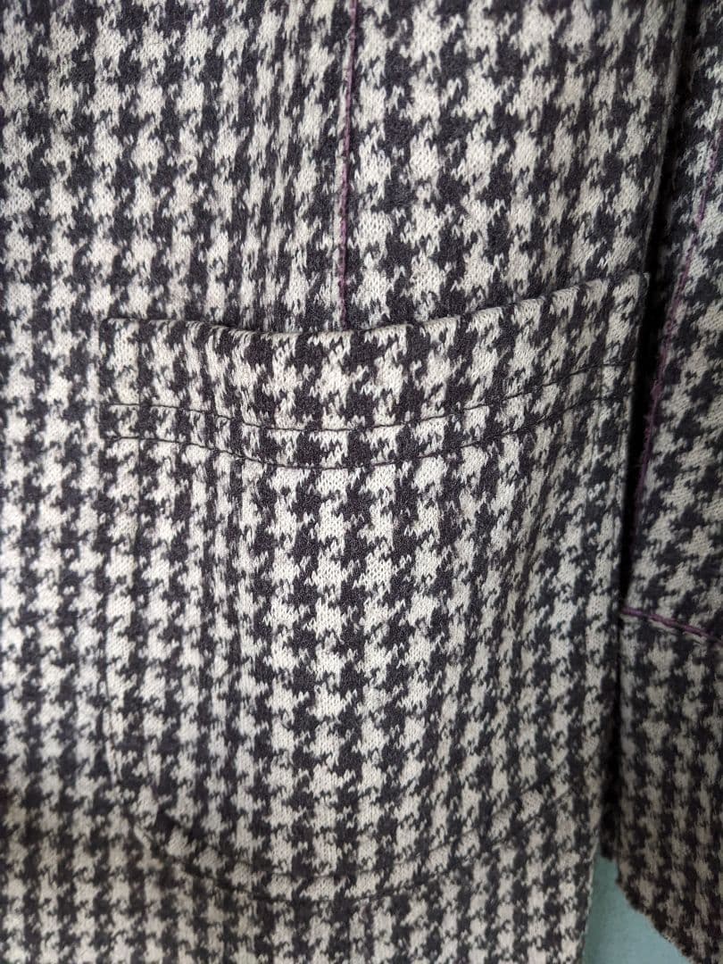 MaxMara WEEKEND LINE 千鳥格子柄 ウールコート 42