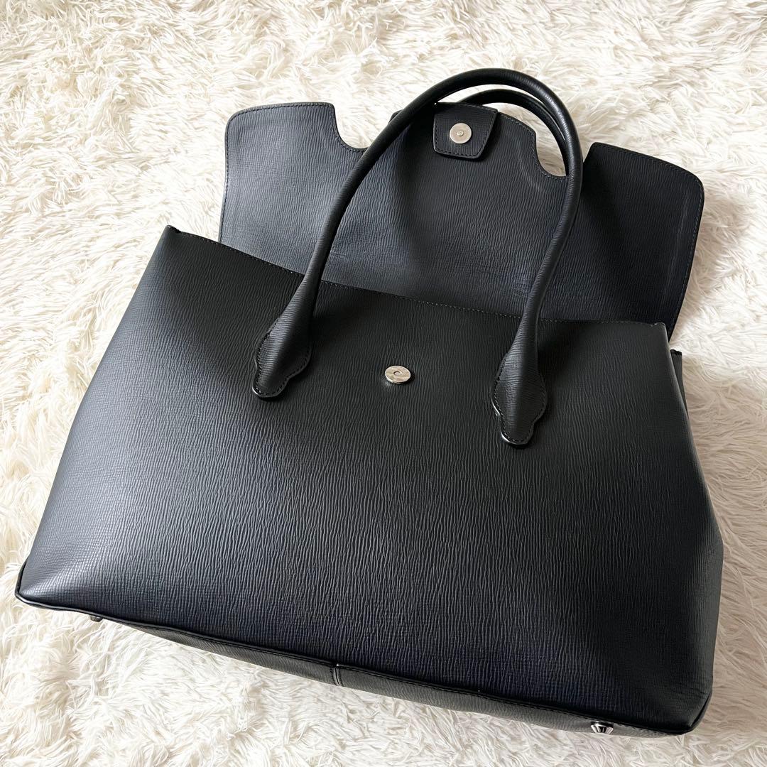 未使用✨FARO ファーロ　トートバッグ　Cartello レザー　ブラック