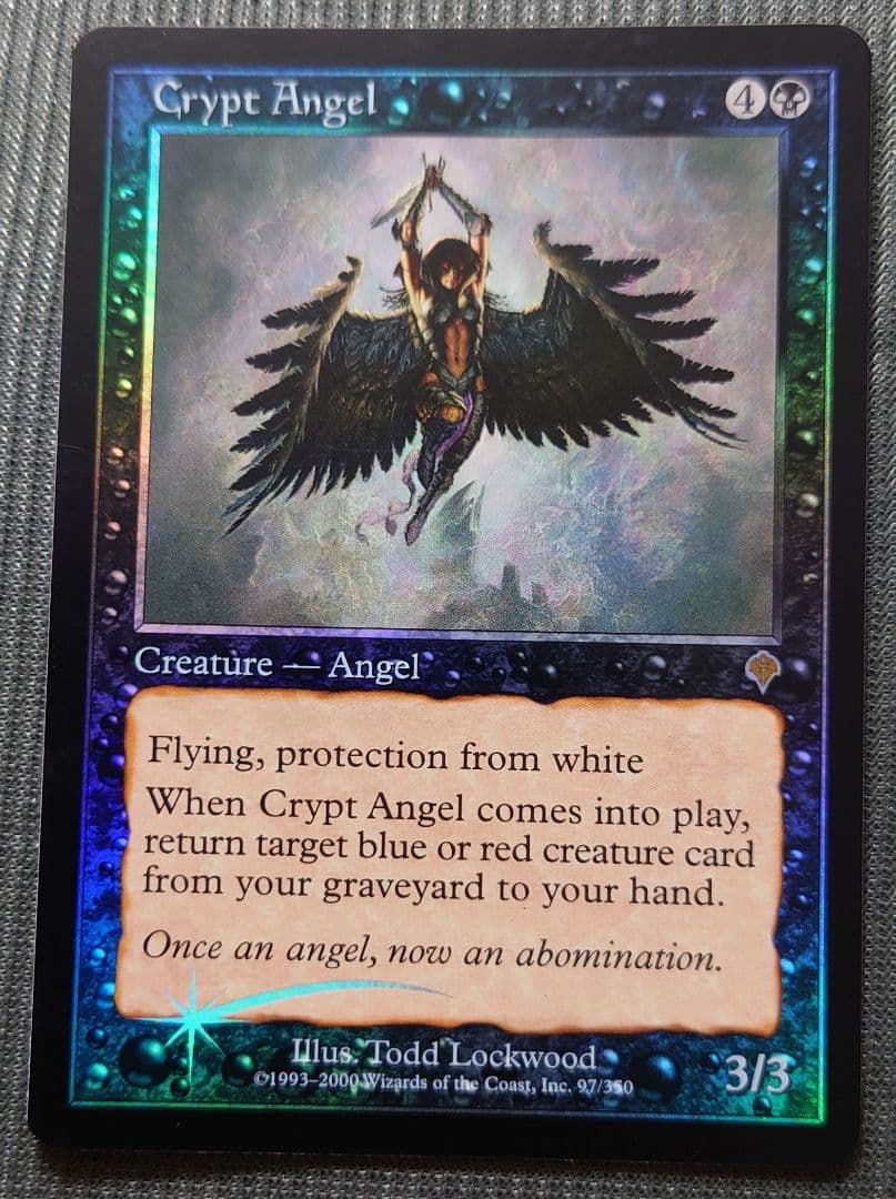 mtg 稀少 旧枠 FOIL 英語版 墓所の天使 inv