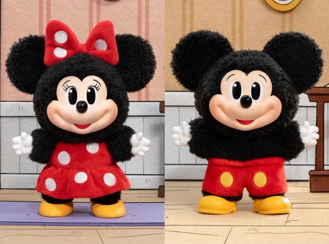 POPMART DISNEY ミッキーファミリーキュート ミニーとミッキーセット