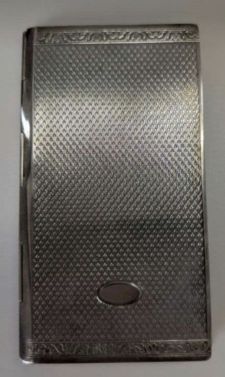 ヴィンテージ シルバーカバーメモ帳