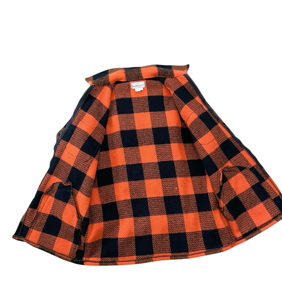 60s Gander Mountain バッファロー チェック ウールジャケット