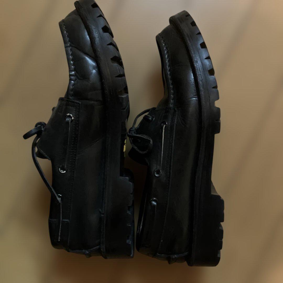 Regal ブラック デッキシューズ 革靴