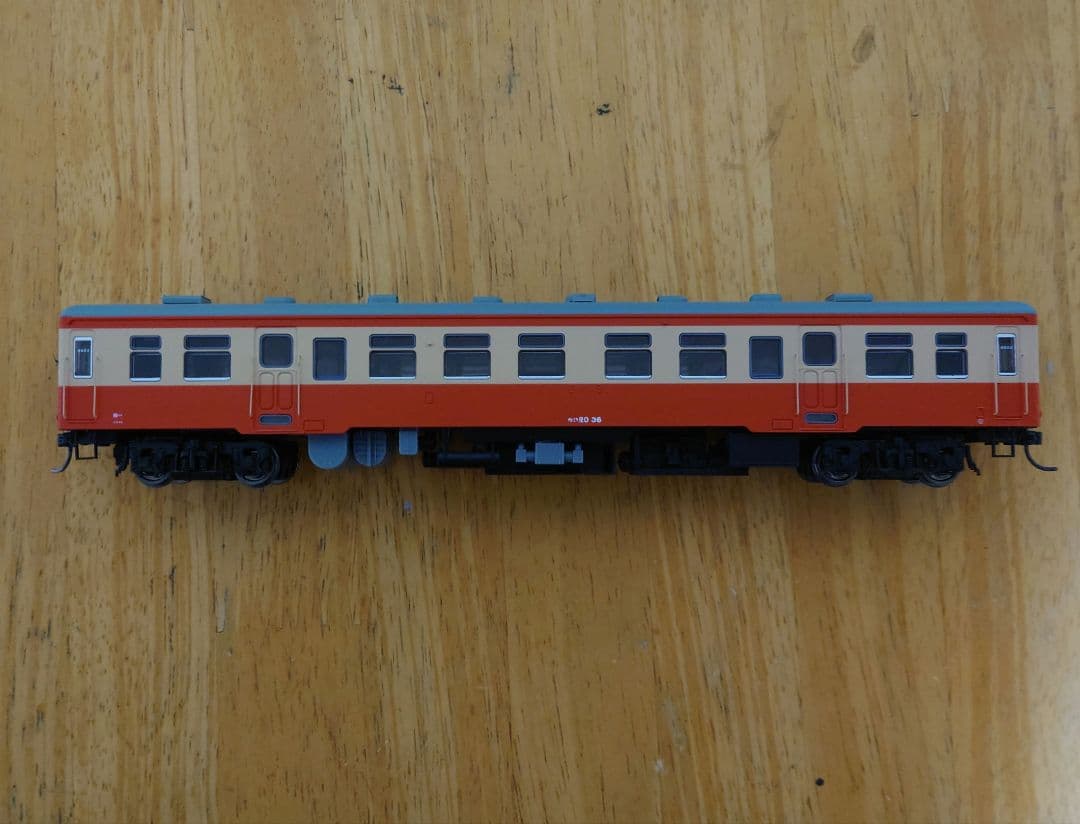 キハ20 動力付き DT22 初期型 朱クリーム