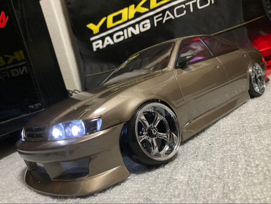 ぴ*ざ様 パンドラRC JZX100 チェイサー BNフルエアロ ラジコン ドリ