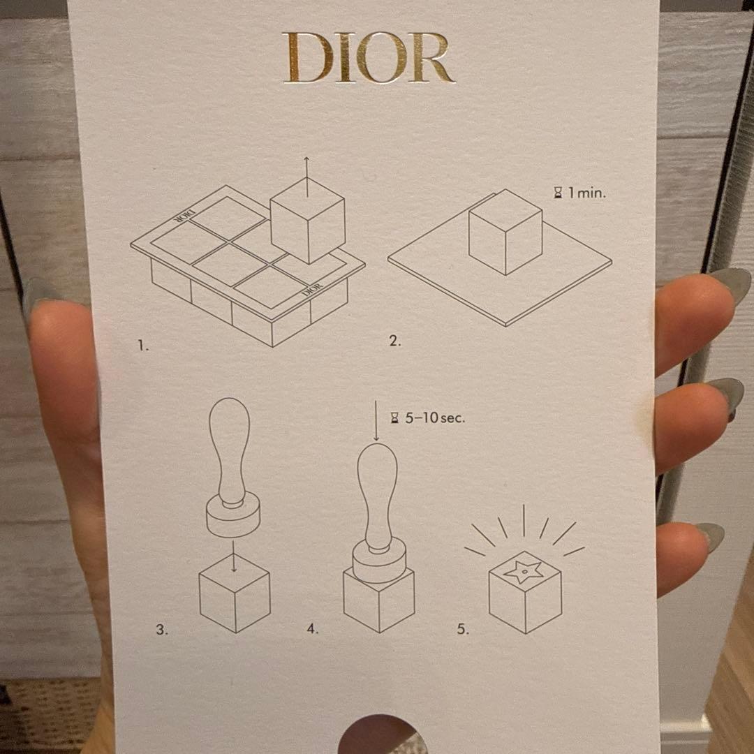 Dior 2025 顧客限定 アイススタンプ ギフトボックス付き