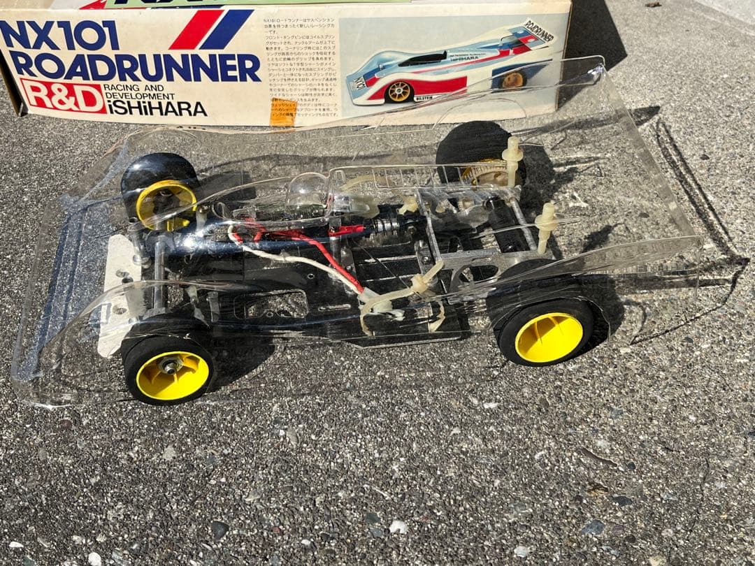 石原 R&D1/12 NX101 ロードランナー!ビンテージシャーシ!ayk!