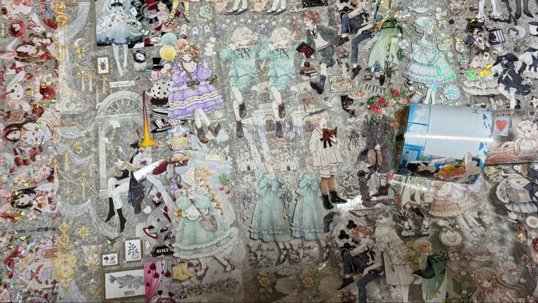 海外マステ まとめ売り 180種類480gセット