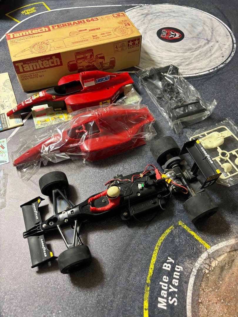 タムテック　フェラーリ643 （スペアボディ付き）