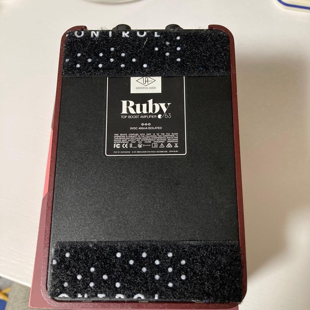 Universal Audio Ruby 63 ギターエフェクター