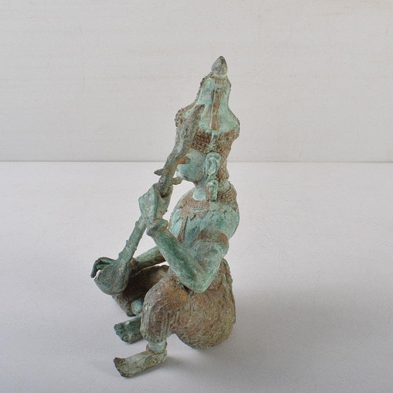 仏教美術　古銅青銅　チベット仏　仏像　置物　C　R6083