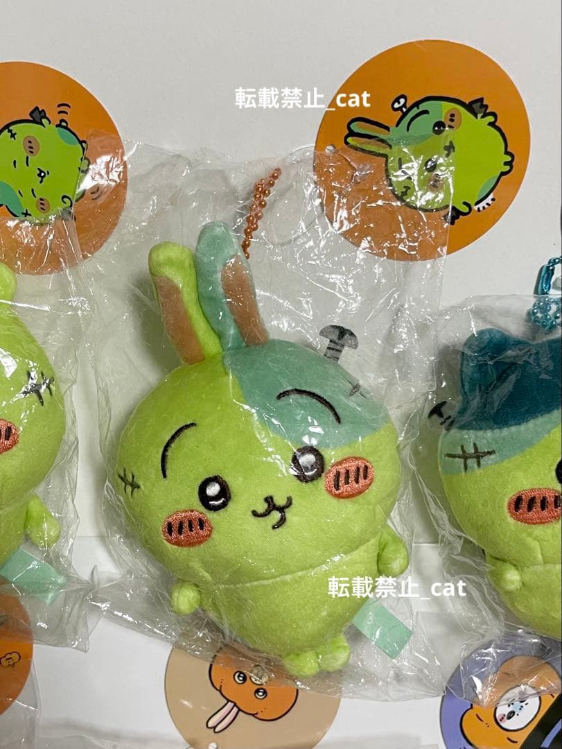 ちいかわ　仮装たのしい～！マスコット　ゾンビ、かぼちゃ、デビル　初回生産品