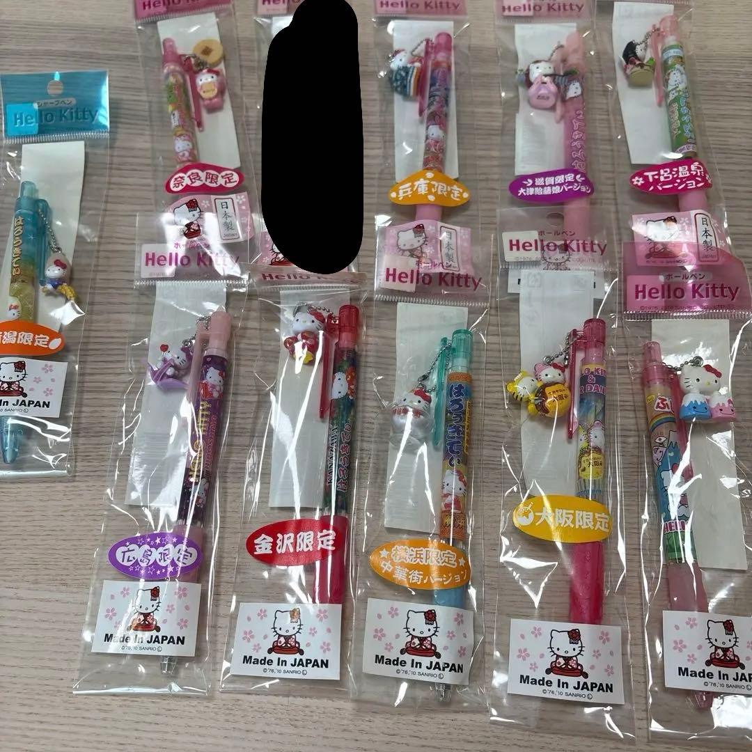 ご当地キティ　ボールペン　シャープペン　まとめ売り10本