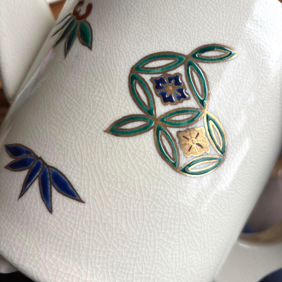 仁清七宝宝尽 水注 御室窯 茶道具 共箱