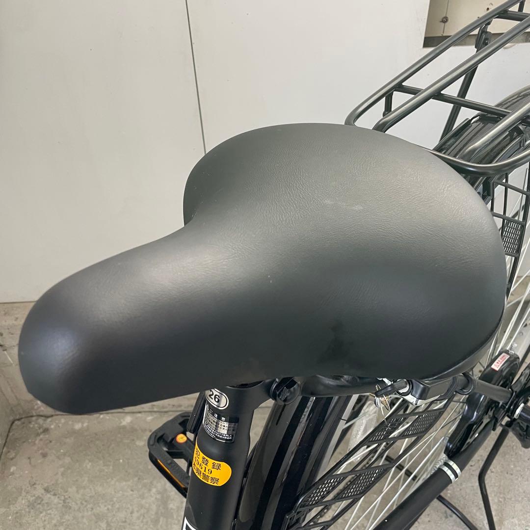 シドーサイクル 26FRIEND’S 6段オート26インチ マットブラック 黒