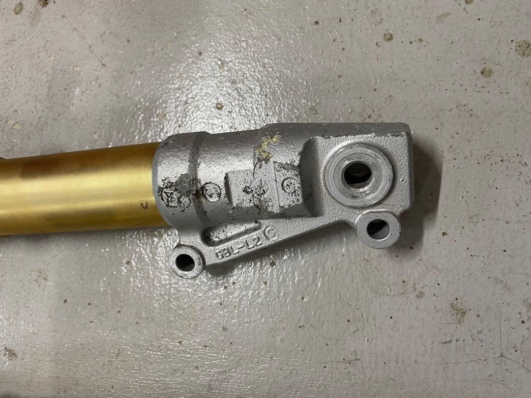 ライブDIO ZX フロントフォーク　金フォーク　AF35