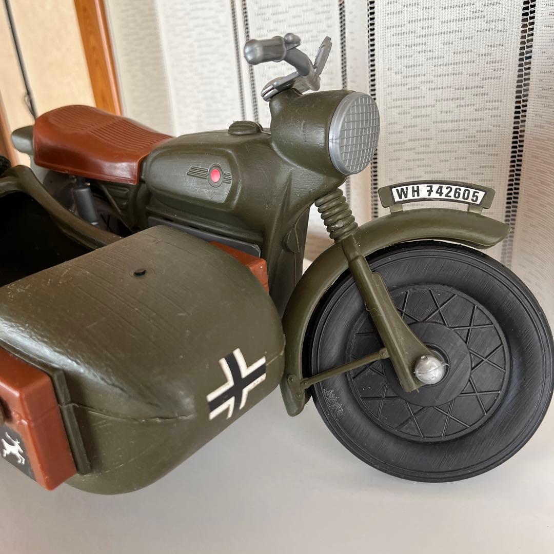 GI.joe (アクションマン) バイクとサイドカー　1970年代　ビンテージ
