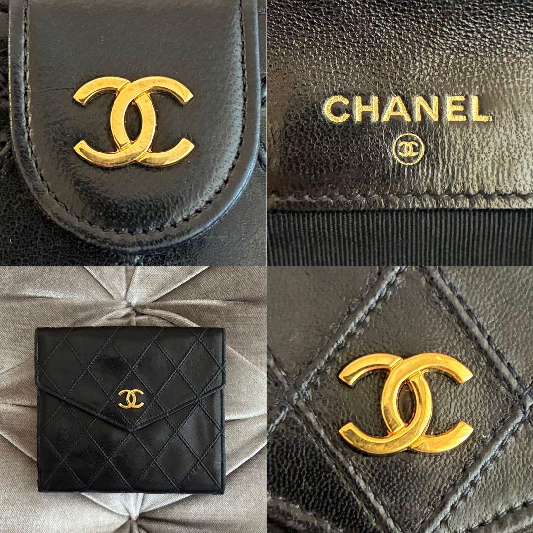 CHANEL Vintage Bicolore Wallet ʚ₍ᐢ. .ᐢ₎ɞ