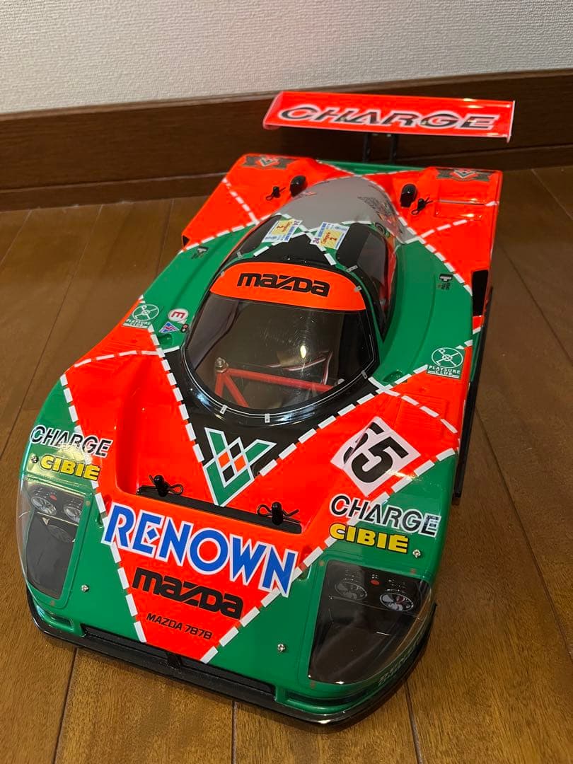 タミヤ 1/10 Cカーシャーシ　マツダ 787B 1/10