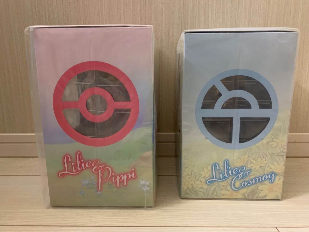 【未開封2点セット】①がんばリーリエ＆ピッピ②リーリエ＆コスモッグ フィギュア