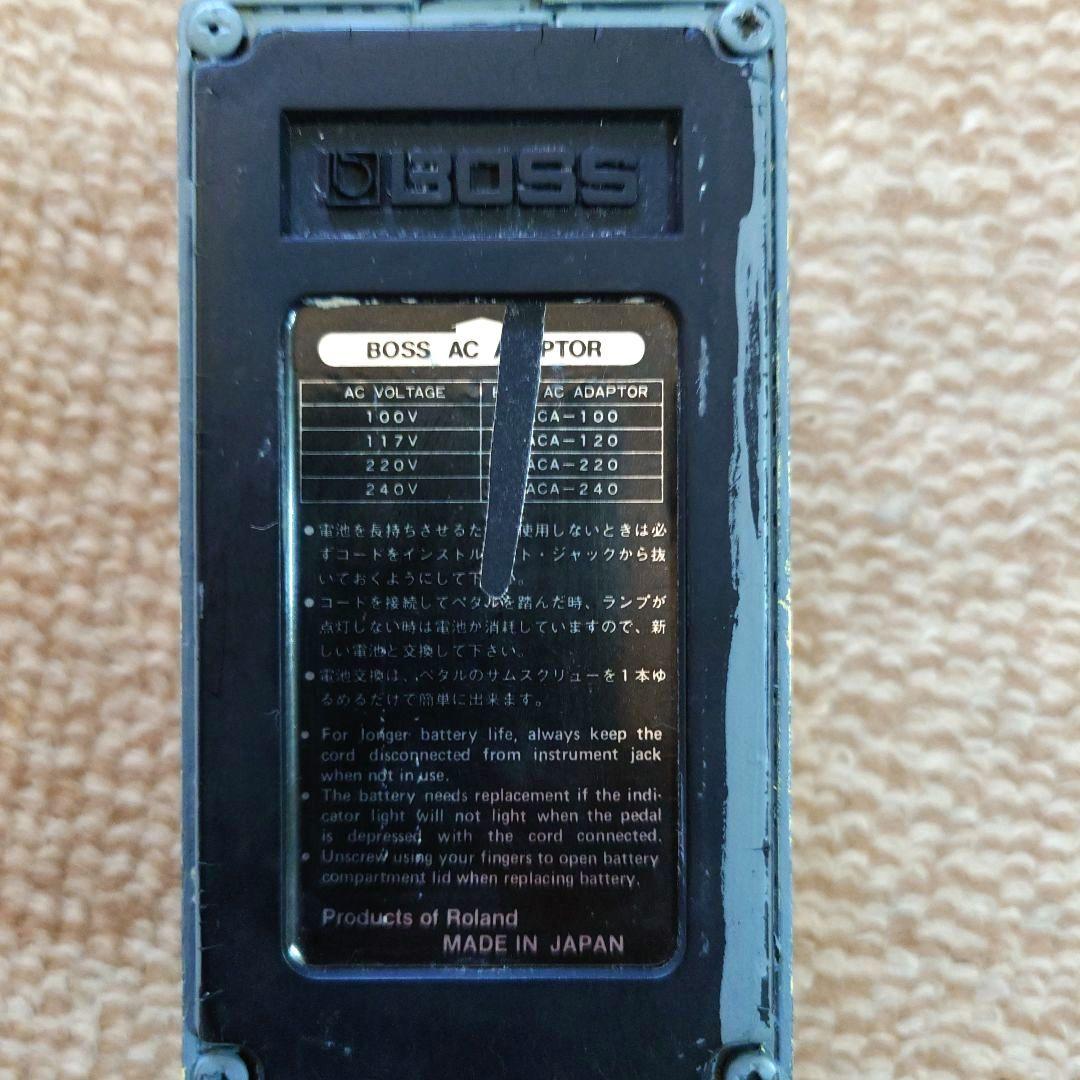 BOSS SUPER OverDrive SD-1 日本製レア箱、説明書付き