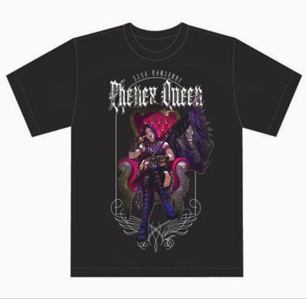 上谷沙弥 L-size しもべたちよ跪け Tシャツ STARDOM