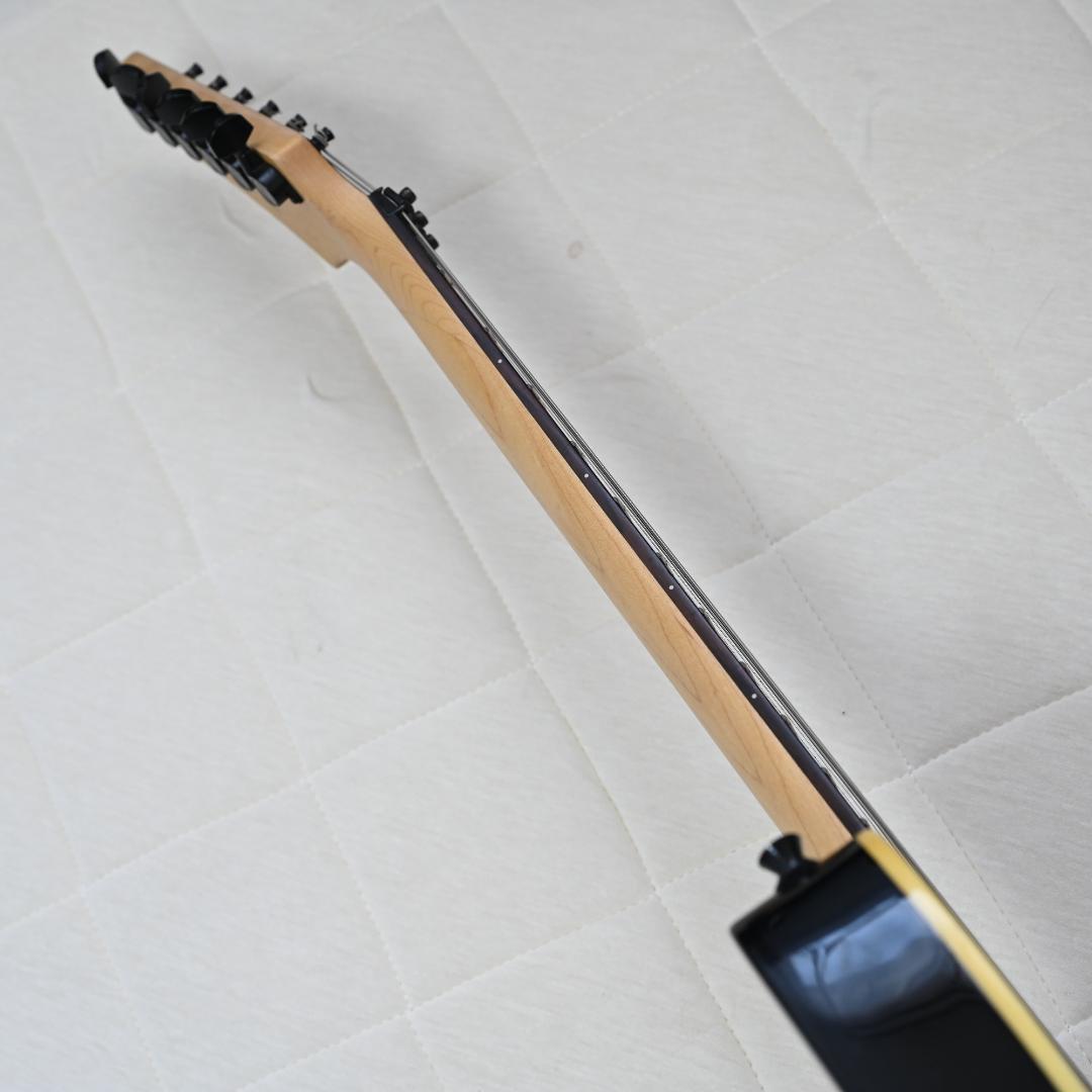 Washburn レア 虎目 エレキギター ブラック 動作確認OK G023