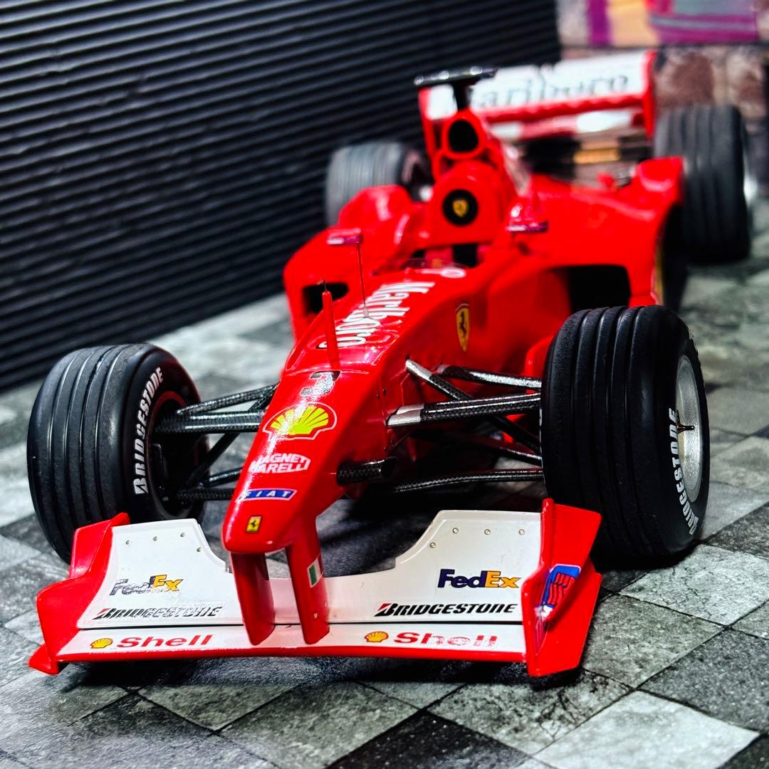 デカール加工品 1/18 マテルエリート フェラーリ F1-2000 日本GP