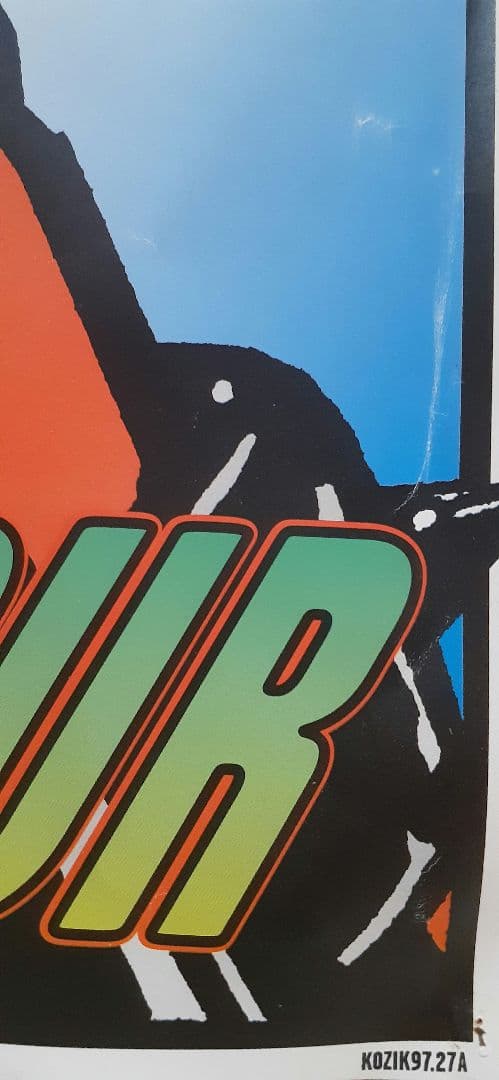 Hi-STANDARD ANGRY FIST TOUR ポスタ　ハイスタンダード