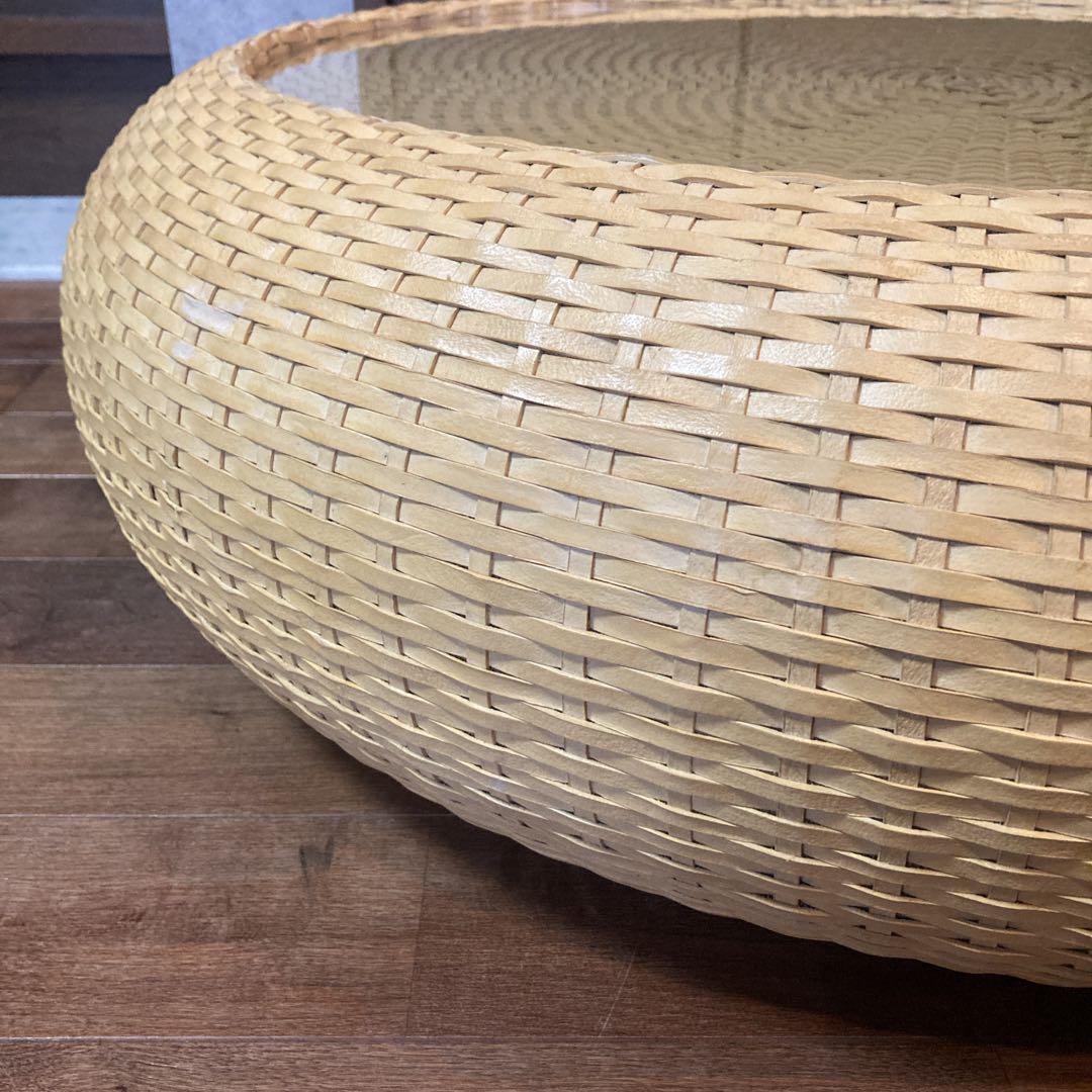 モダンレトロ アスプルンド ココンローテーブル円形 円型 ちゃぶ台 円卓 座卓