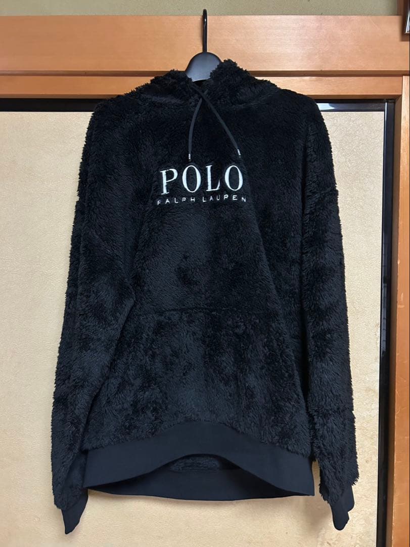 Polo Ralph Lauren ボア パーカー ブラック