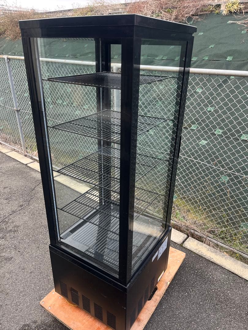 JCM 4面ガラス冷蔵ショーケース　218リットル