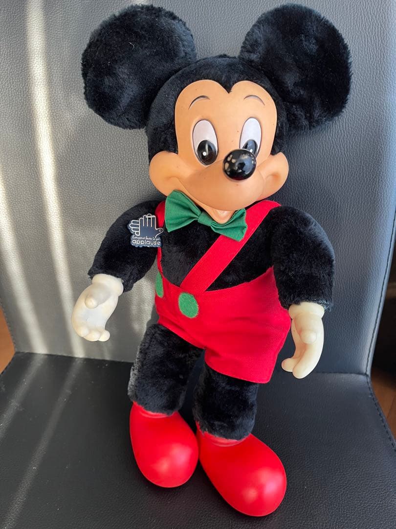 ミッキーマウス　ぬいぐるみ　 LAディズニーランド applause社製