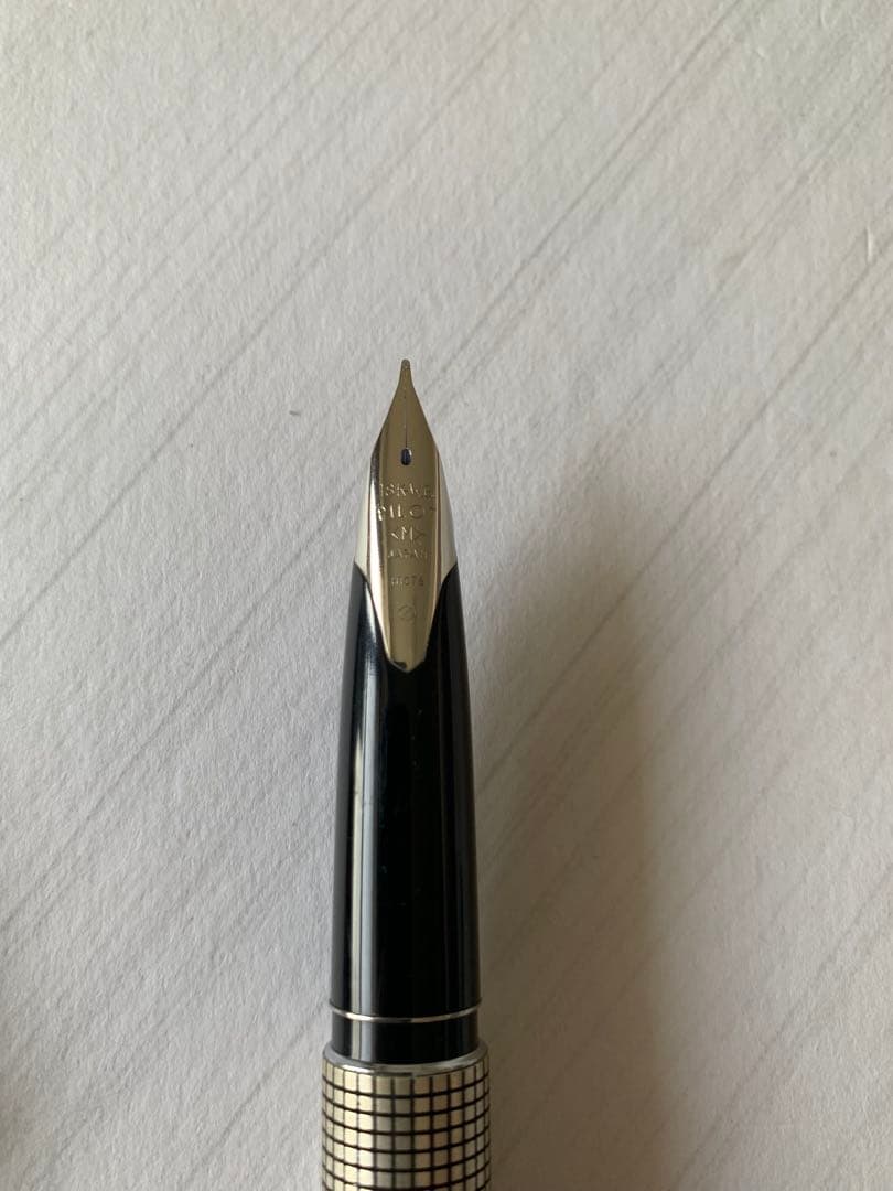 PILOT（パイロット） カスタム スターリングシルバー 万年筆 18K ペン先