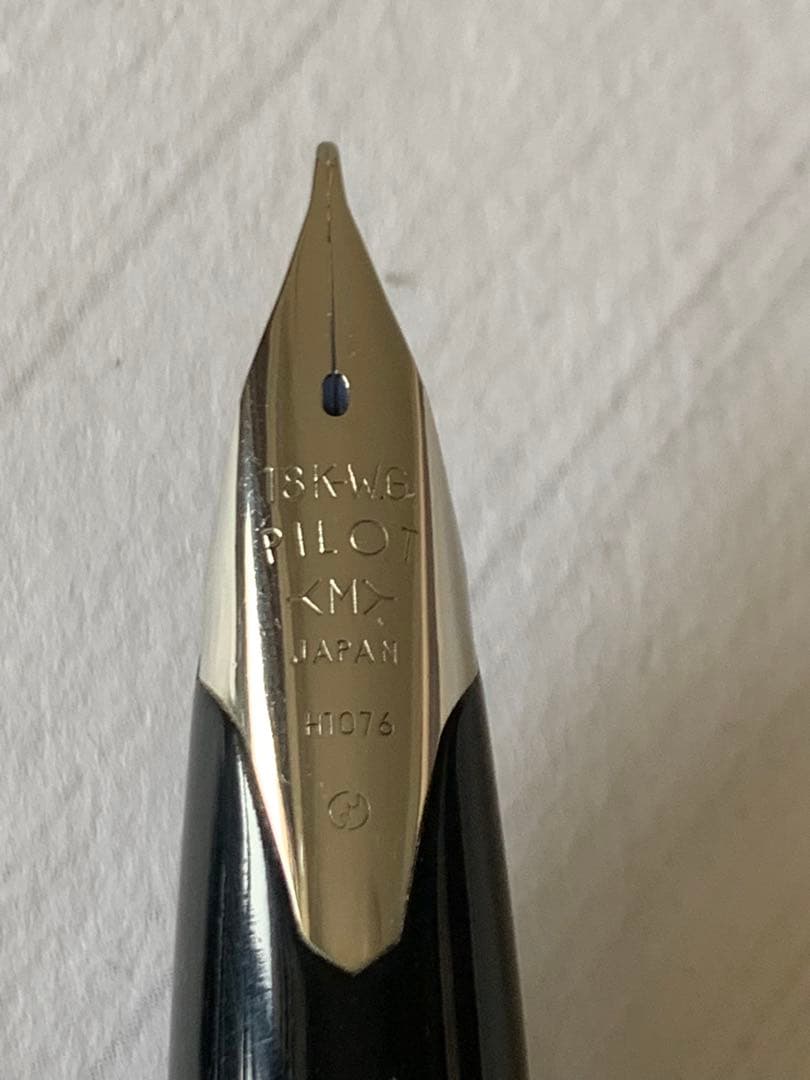 PILOT（パイロット） カスタム スターリングシルバー 万年筆 18K ペン先