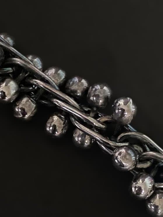 Vintage DNA チェーンリンク ネックレス シルバー925