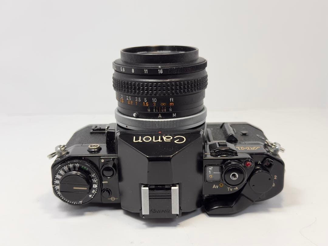 Canon A-1 フィルム一眼レフカメラ 35mm FL f/3.5レンズ付