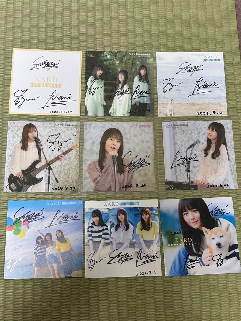 SARD UNDERGROUND グッズ 107点セット(レア、サイン入りあり)