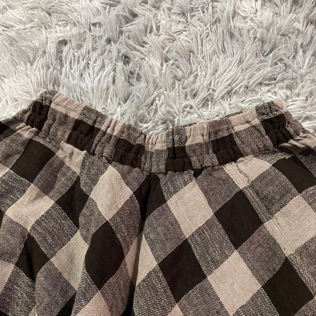 【F】うさとの服 ♡ usaato　ムササビパンツ チェック サルエル 希少