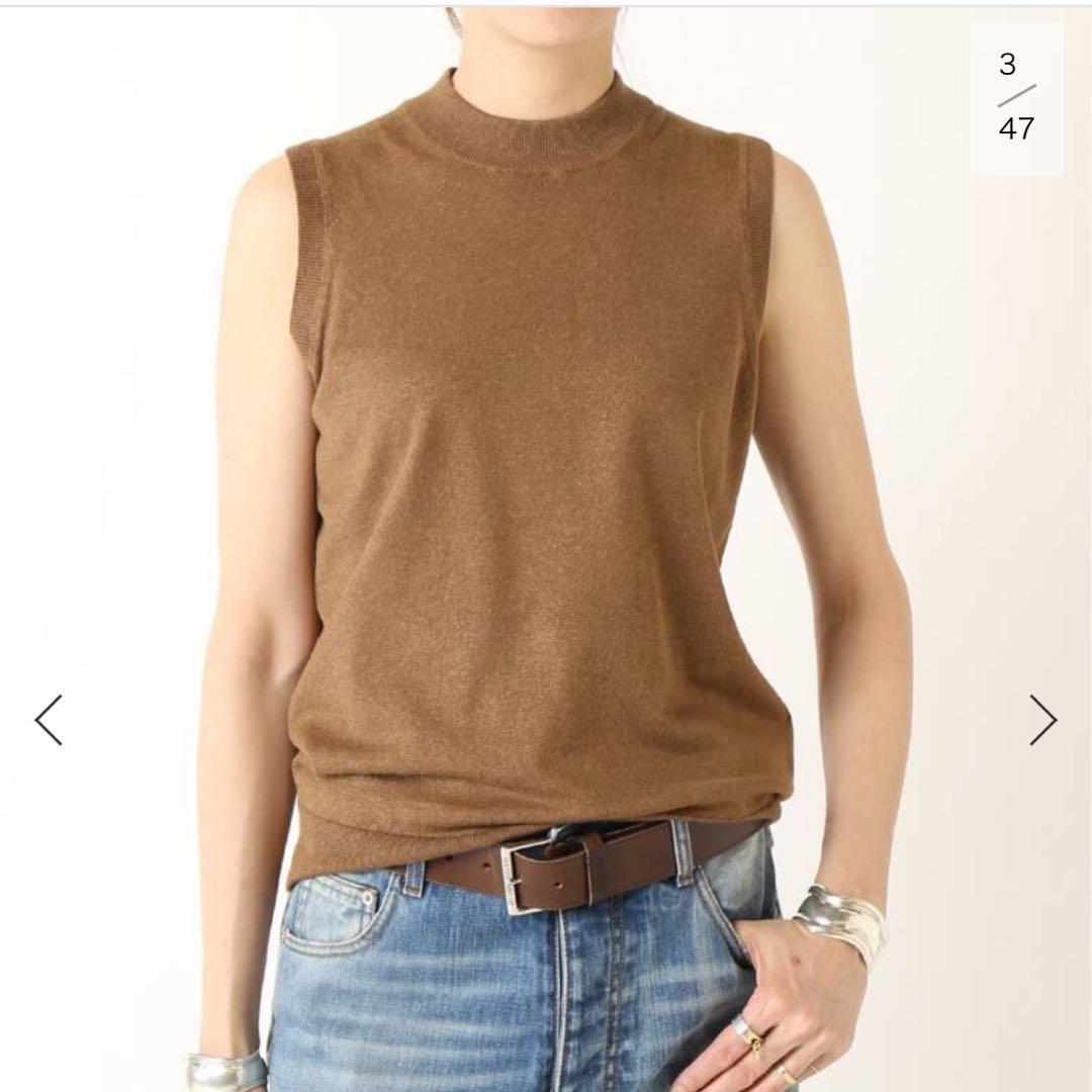 BRONZER RICH ノースリーブ ニット